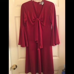 Red Vicky Tiel Dress